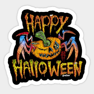 Happy Halloween by Grafixs©/ Miguel Heredia Sticker